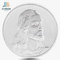 40 milímetros personalizaram a moeda de prata do desafio da lembrança do metal do medalhão 999 para o presente relativo à promoção
